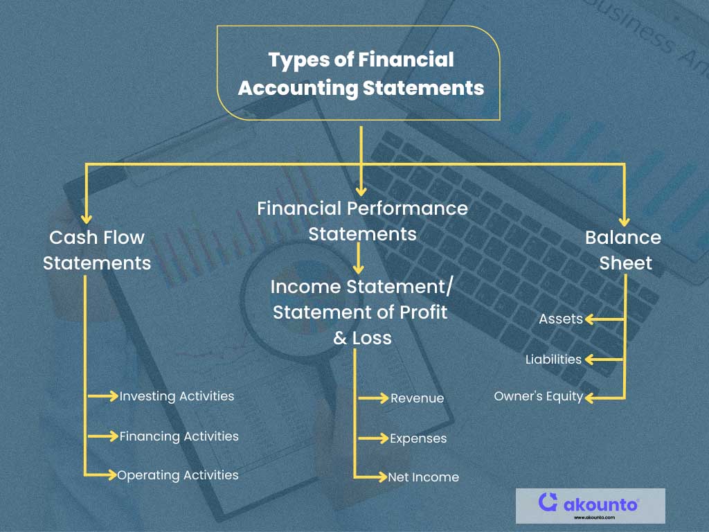 Types of financial accounting statements