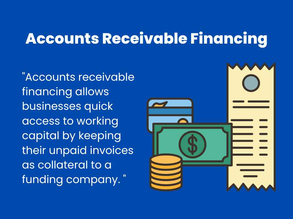 What is accounts receivable financing