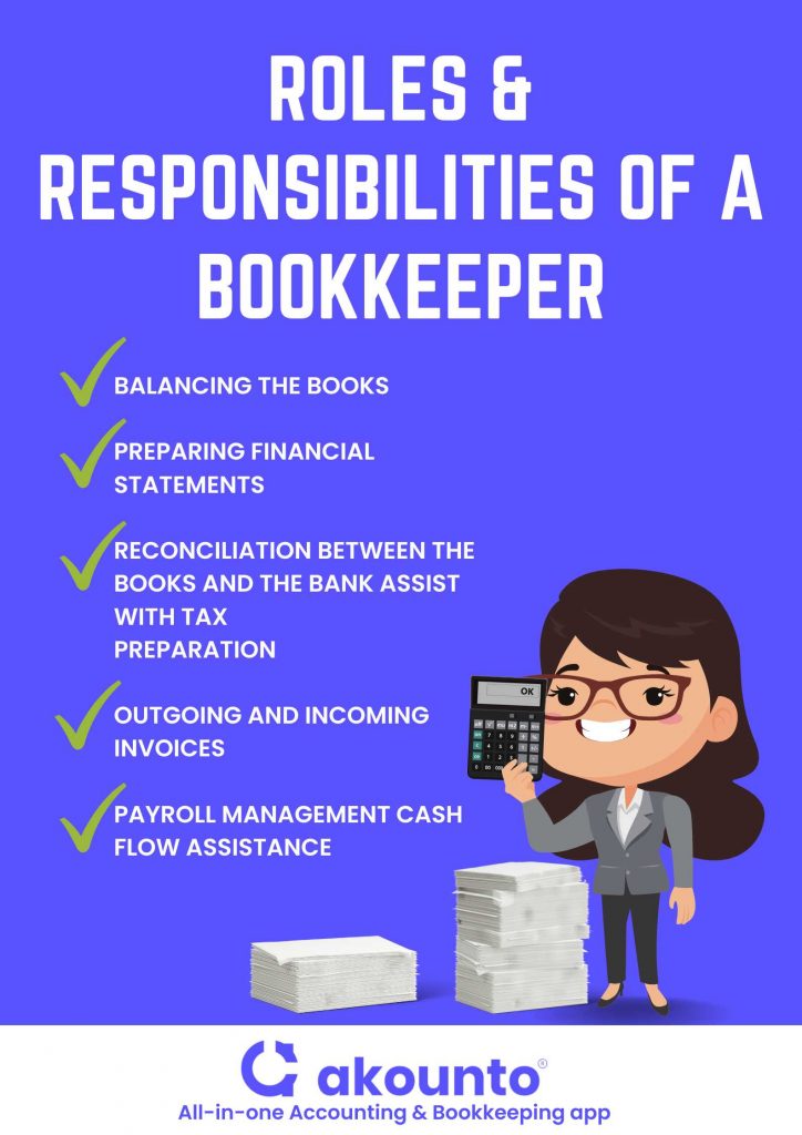 Roles and Responsibilities of a Bookkeeper