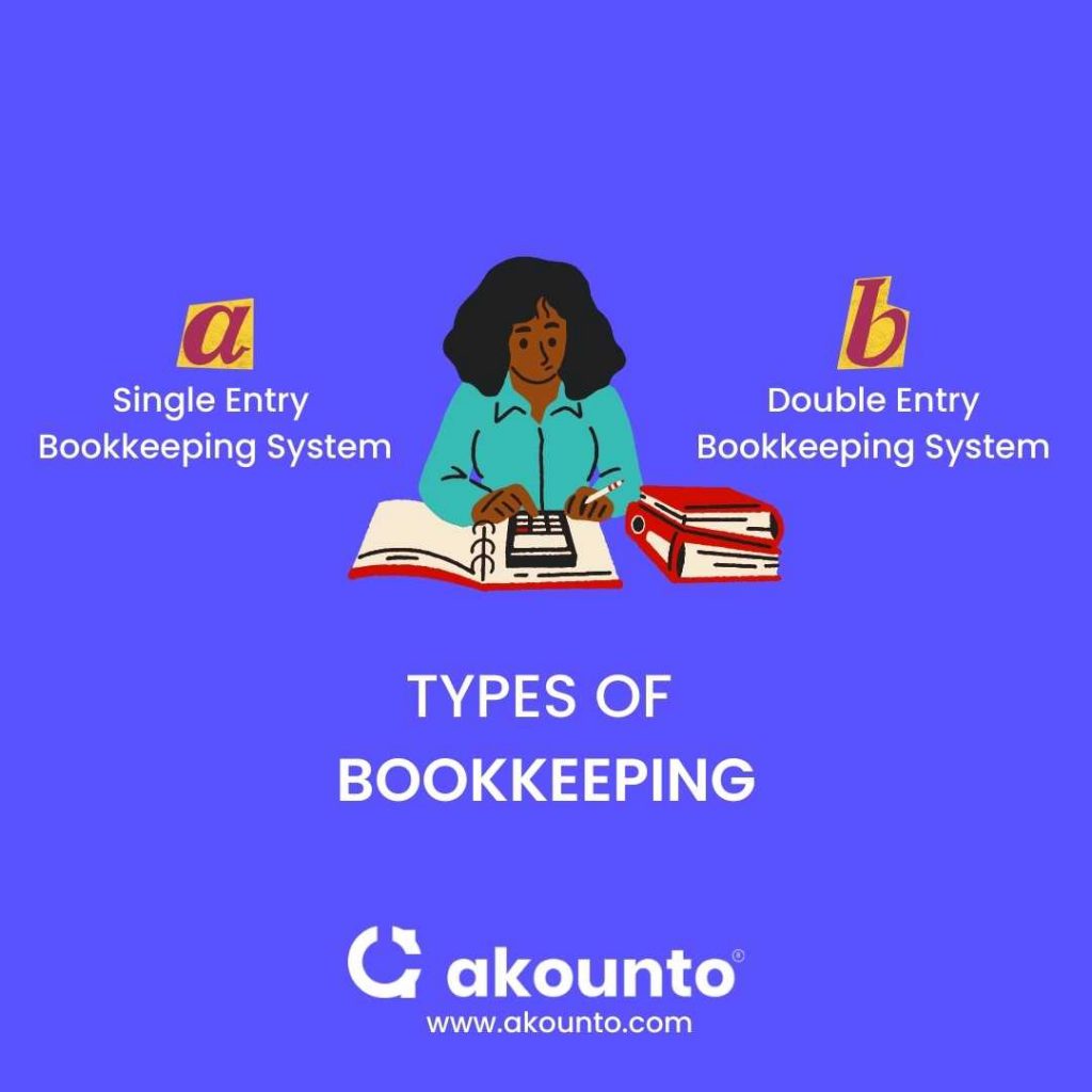 Types of bookkeeping