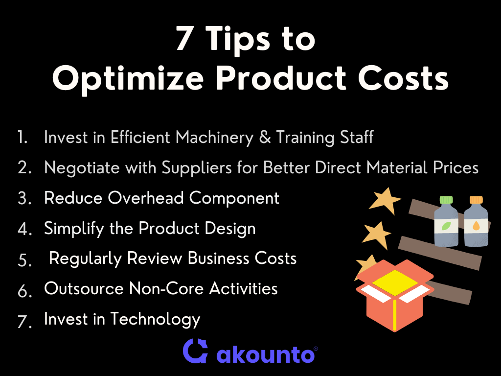 7 Tips to Optimize Product Costs