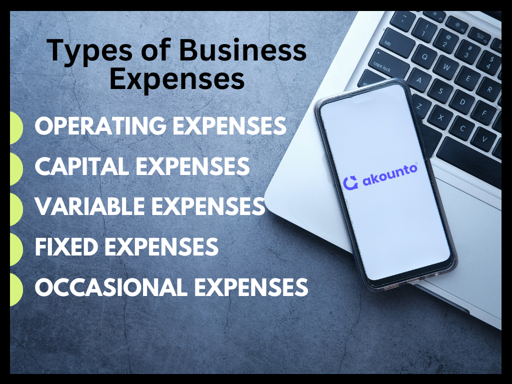 Types of Business Expenses