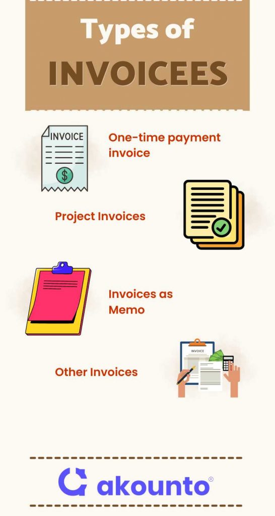 Different Types of Invoices