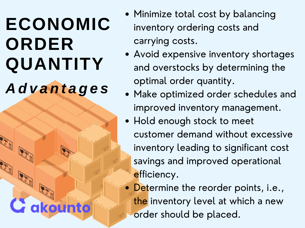 Advantages of Economic Order Quantity