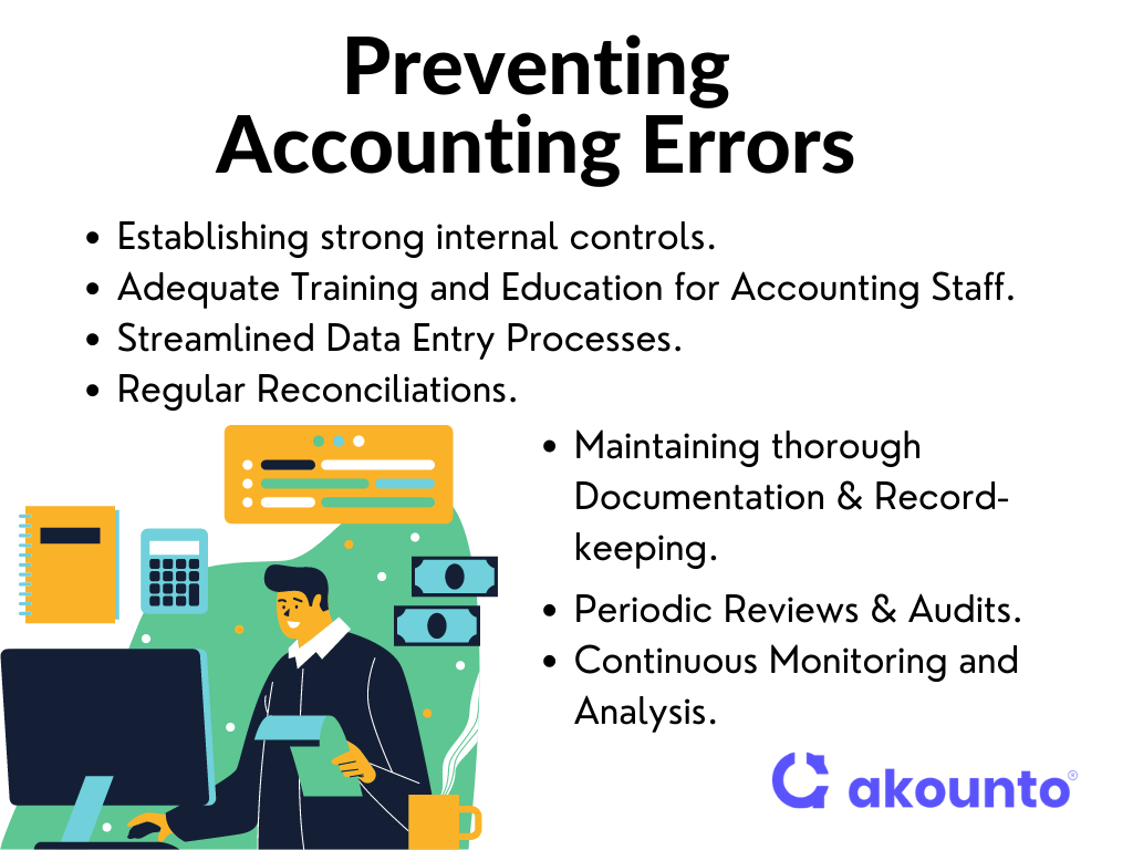 How to Prevent Accounting Errors?