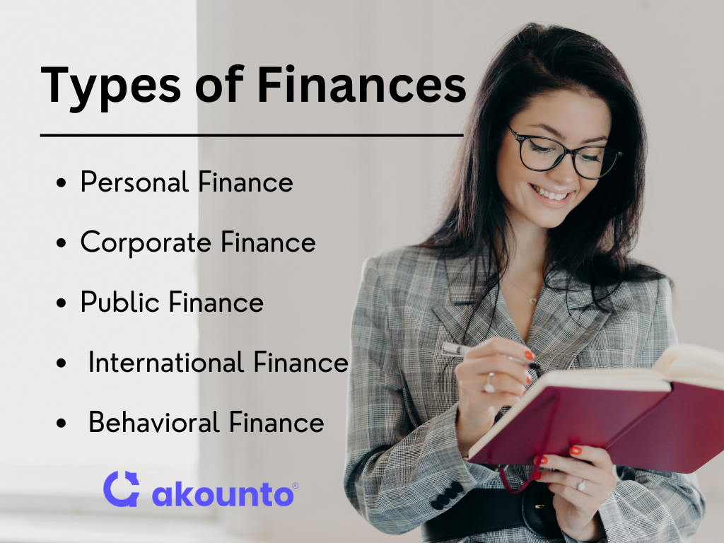 types of finances