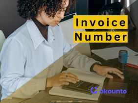 what is an invoice number