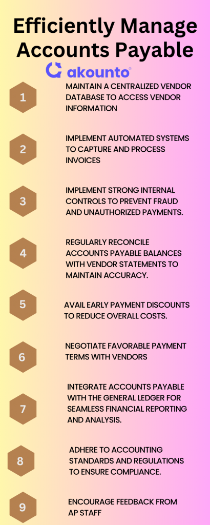 Learn to manage accounts payable