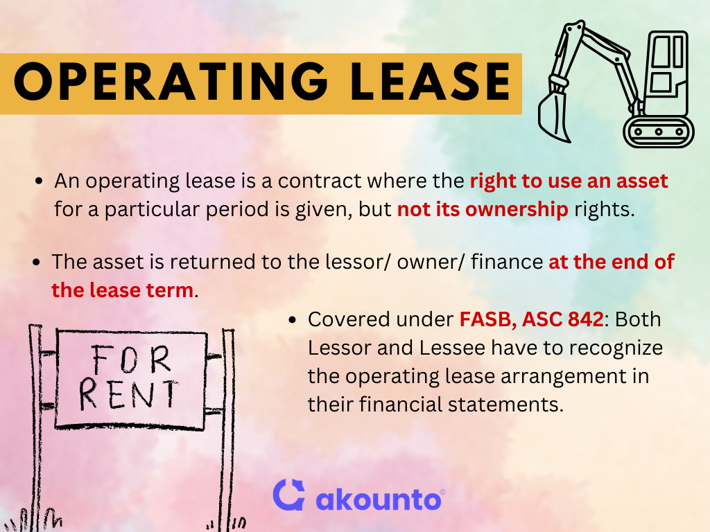 understanding operating lease